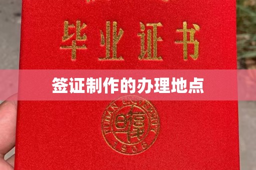 寻甸签证制作的办理地点