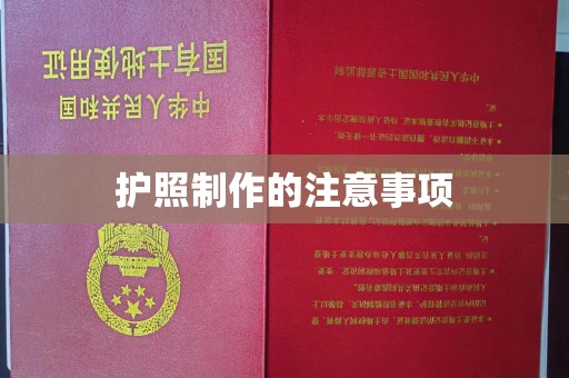 永新护照制作的注意事项
